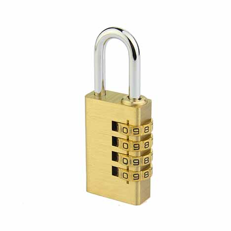 苏州铜制密码锁T234