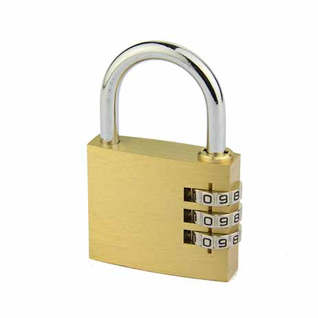 苏州铜制密码锁T543